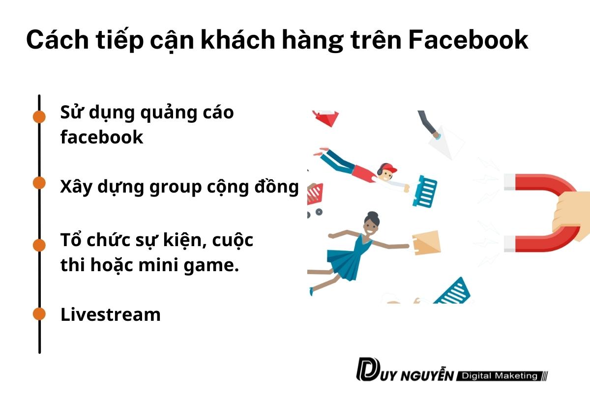 cách tiếp cận khách hàng trên facebook