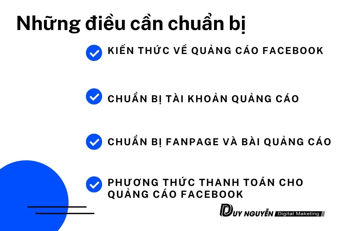 Những điều cần chuẩn bị cho bài quảng cáo