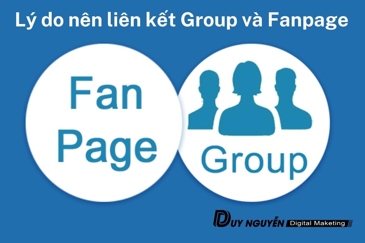 Cách liên kết nhóm với fanpage