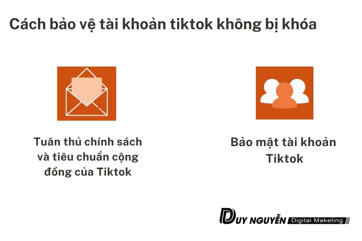 bảo vệ tài khoản tiktok không bị khóa