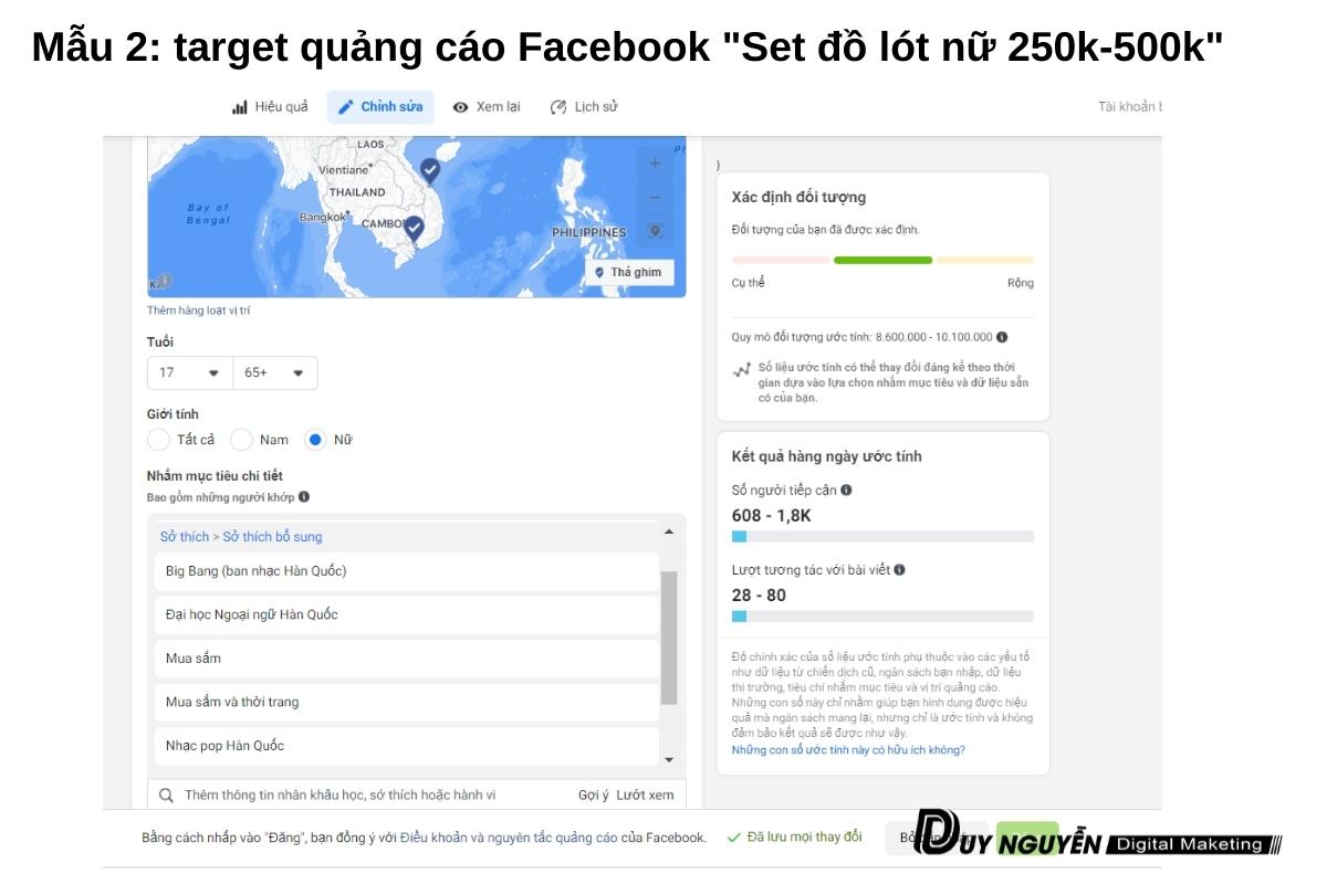 mẫu 2 target set 5 bộ đồ lót hàn quốc