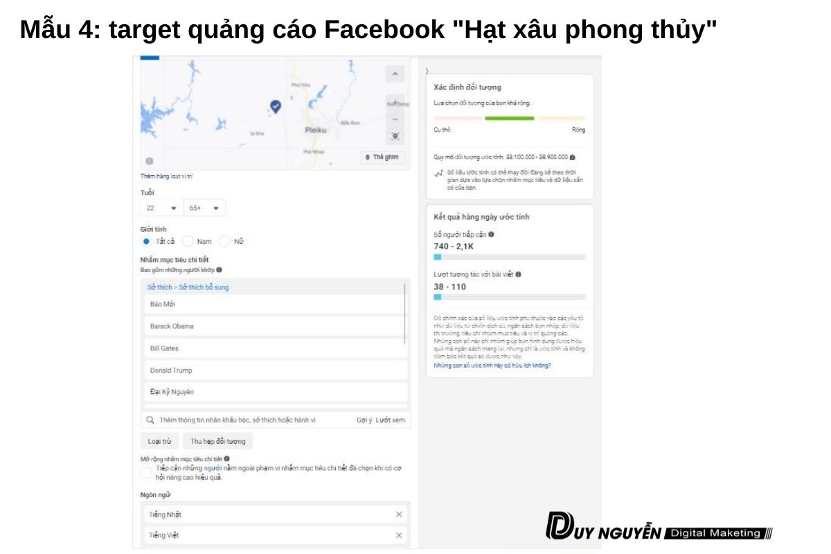 mẫu 4 target hạt xâu phong thủy