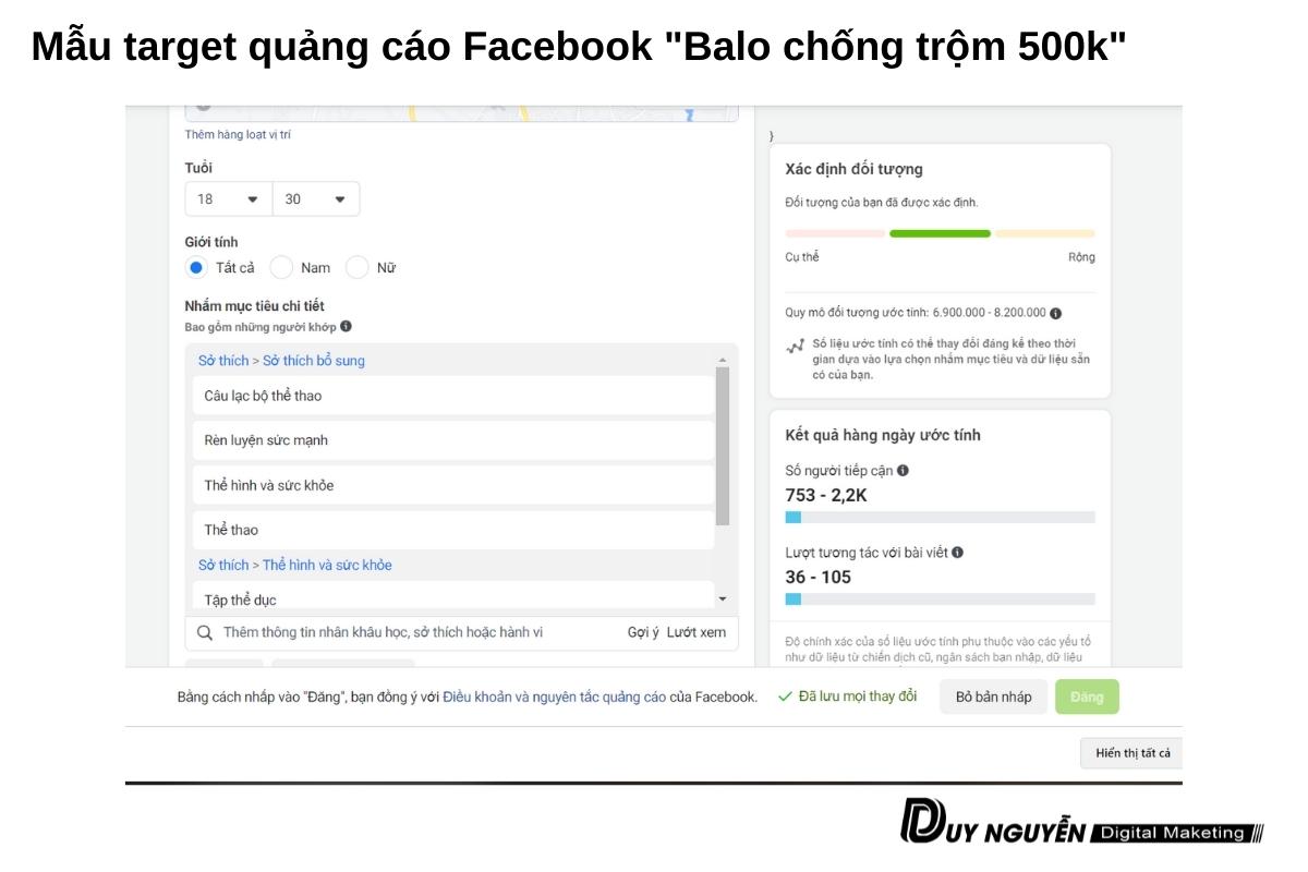 mẫu 1 target balo chống trộm