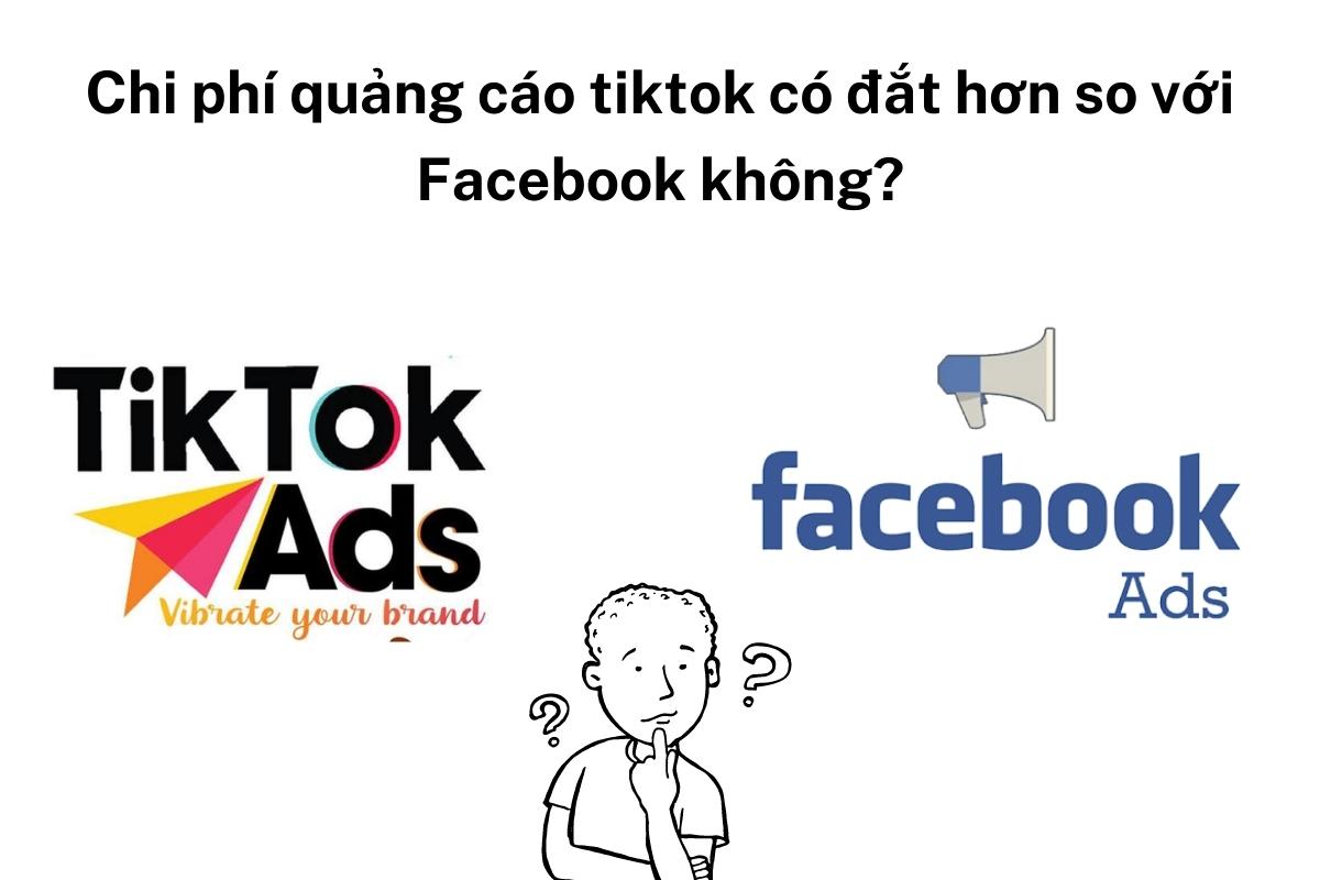 So sánh quảng cáo tiktok và facebook