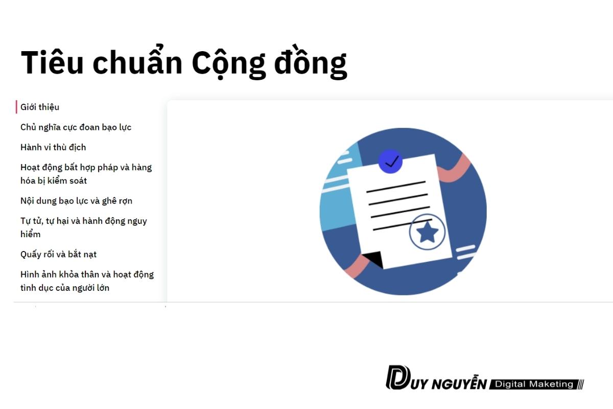 vi phạm tiêu chuẩn cộng đồng