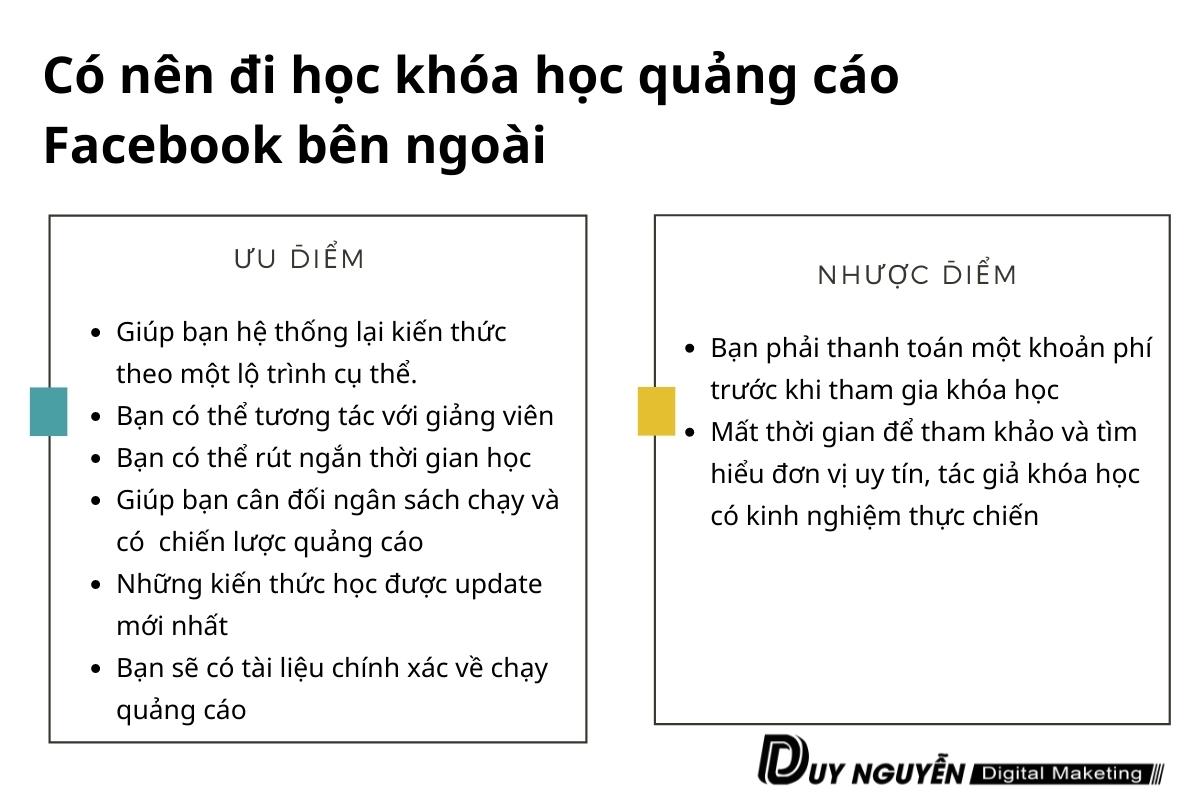 có nên đi học khóa học bên ngoài