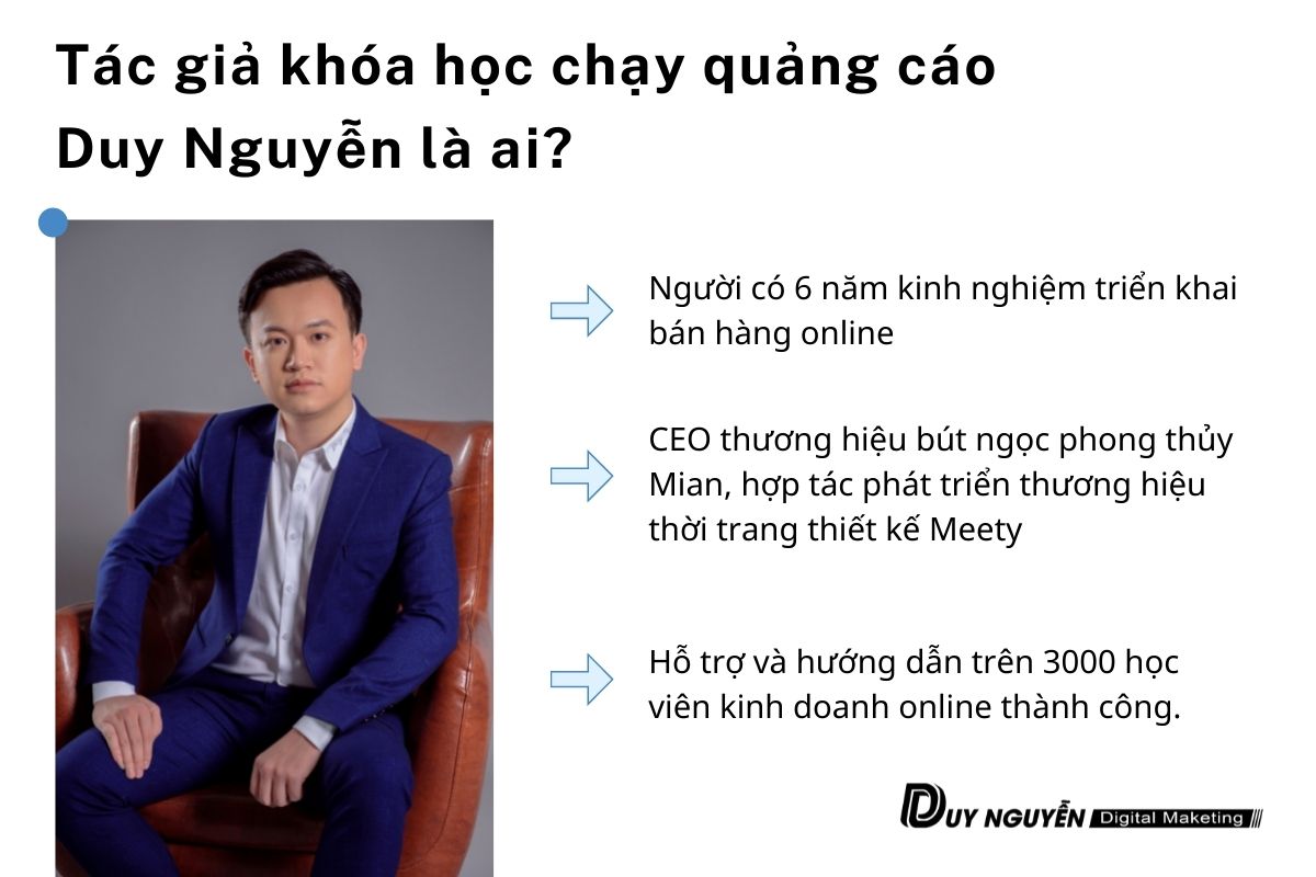 tác giả khóa học facebook