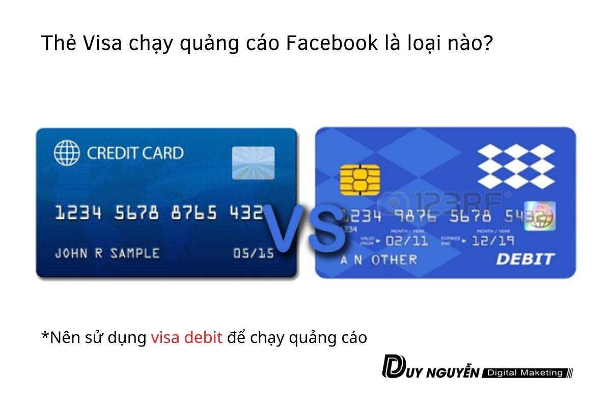 Sử dụng thẻ visa chạy quảng cáo facebook như thế nào?