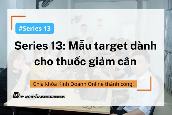 Series 13: Mẫu target dành cho giảm cân