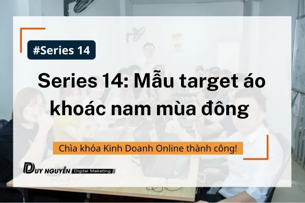 Series 14: Mẫu target áo khoác nam mùa đông 