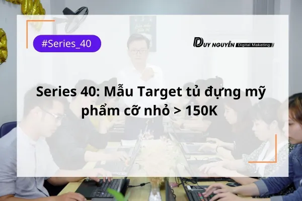 Series 40:  Mẫu Target tủ đựng mỹ phẩm cỡ nhỏ > 150K